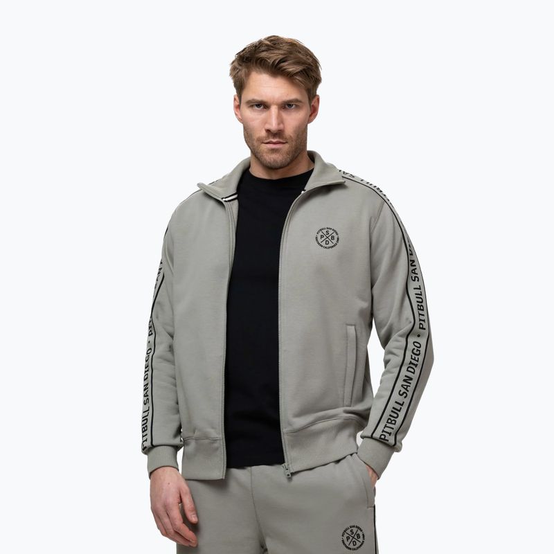 Vyriškas džemperis Pitbull Nexus Track Jacket dusty salvia 4