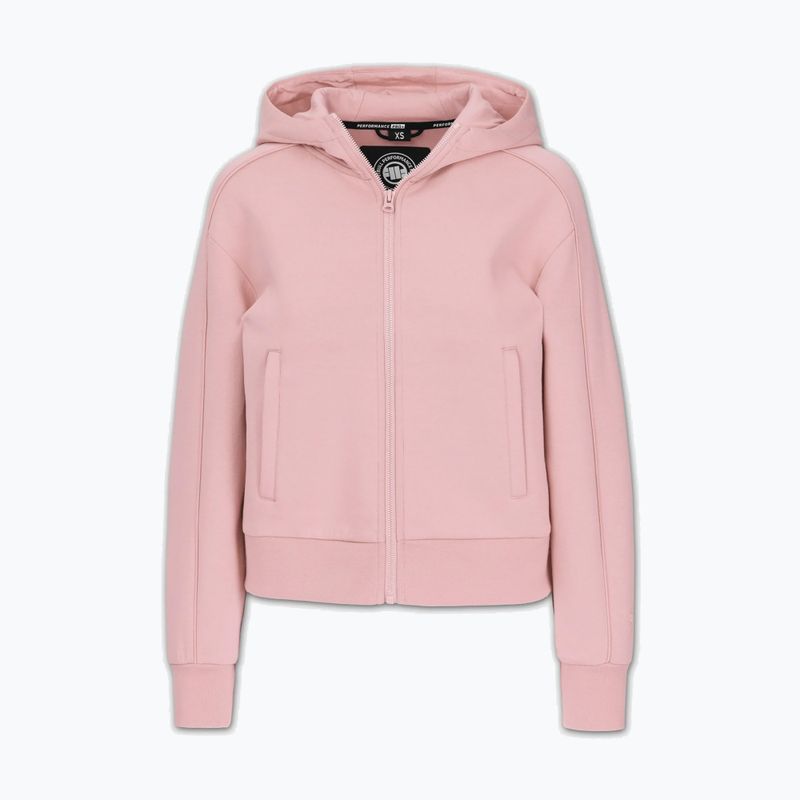 Moteriškas džemperis Pitbull Discovery Hooded Zip strawberry cream 5