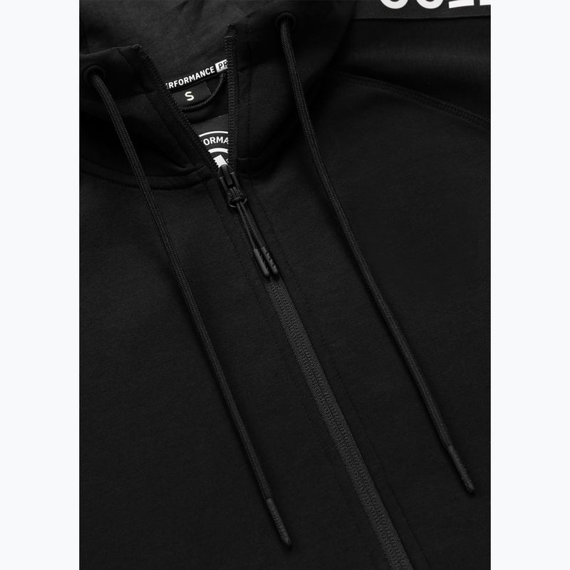 Moteriškas džemperis Pitbull Explory Tape Hooded Zip black 7