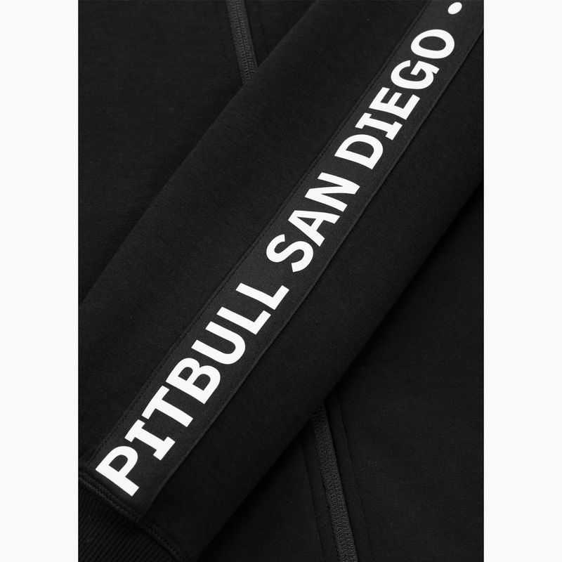 Moteriškas džemperis Pitbull Explory Tape Hooded Zip black 12