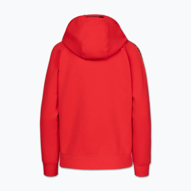 Moteriškas džemperis Pitbull Explory Tape Hooded Zip fluo/red 7