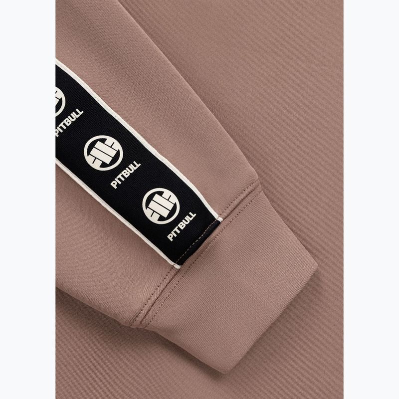 Moteriškas džemperis Pitbull Verona Hooded Oversize chocolate mousse 8