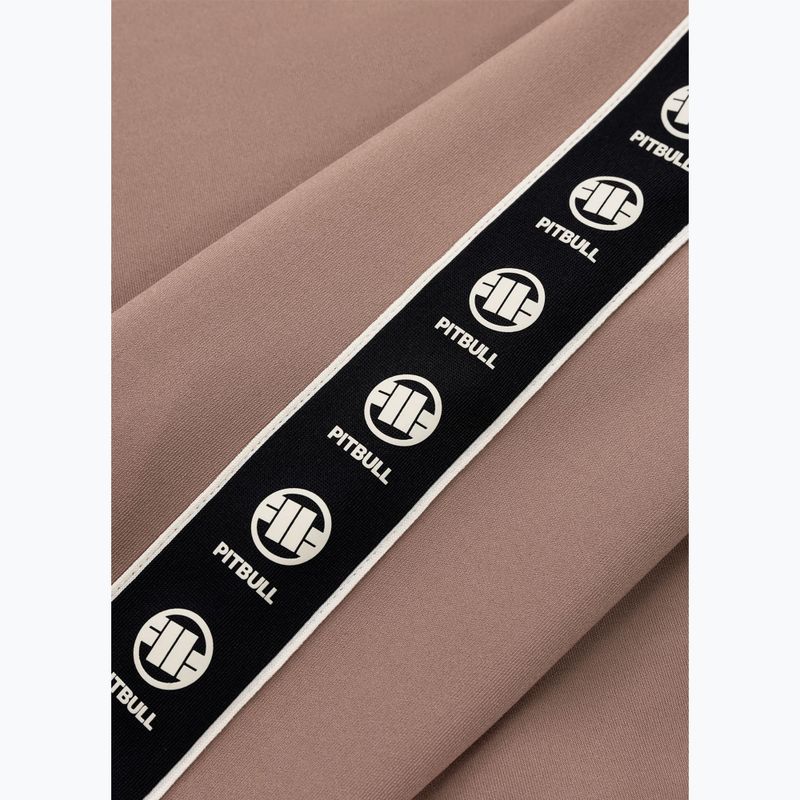 Moteriškas džemperis Pitbull Verona Hooded Oversize chocolate mousse 9