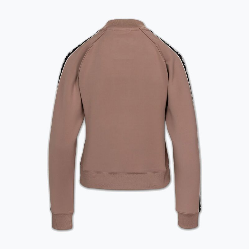 Moteriškas džemperis Pitbull Verona Collar Zip chocolate mousse 7