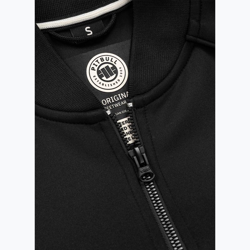Moteriškas džemperis Pitbull Verona Collar Zip black 7