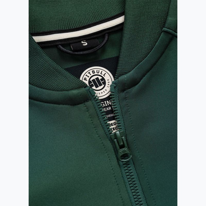 Moteriškas džemperis Pitbull Verona Collar Zip bottle green 8