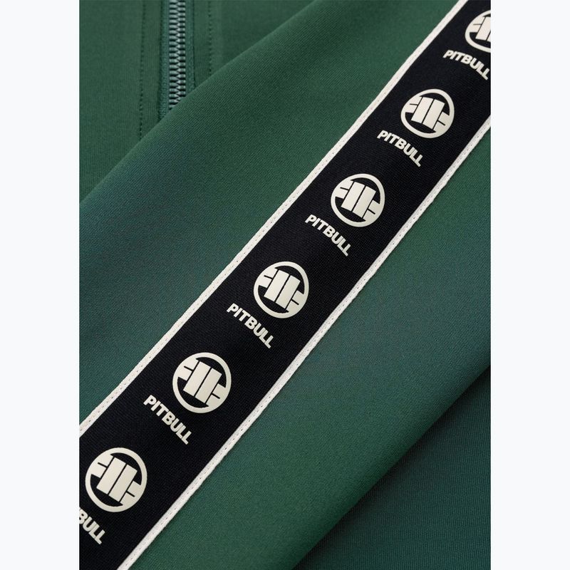 Moteriškas džemperis Pitbull Verona Collar Zip bottle green 11