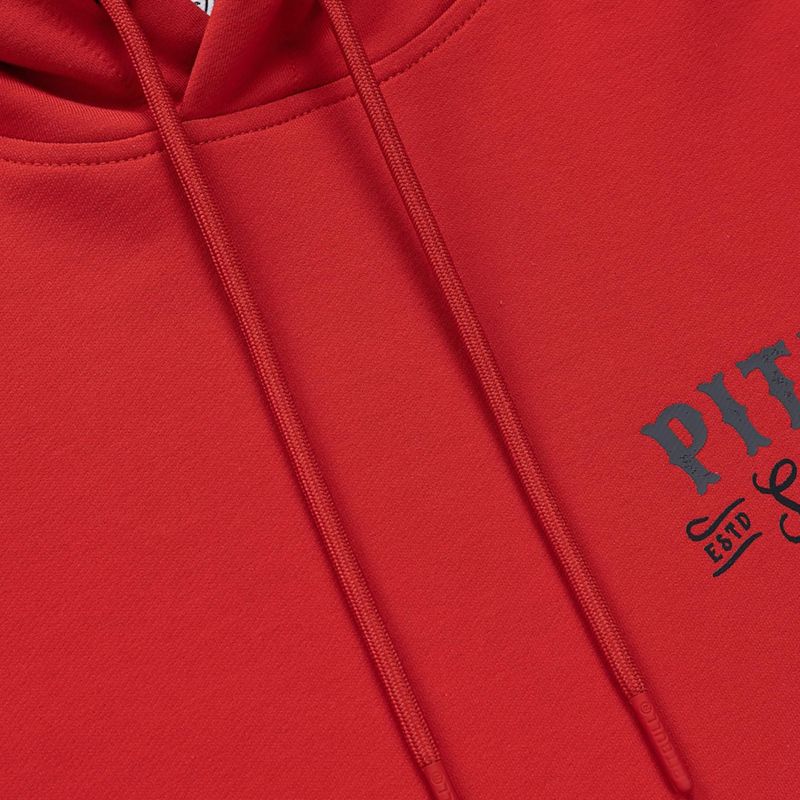 Vyriškas džemperis Pitbull Strenght & Respect Sweatshirt Hooded red 7