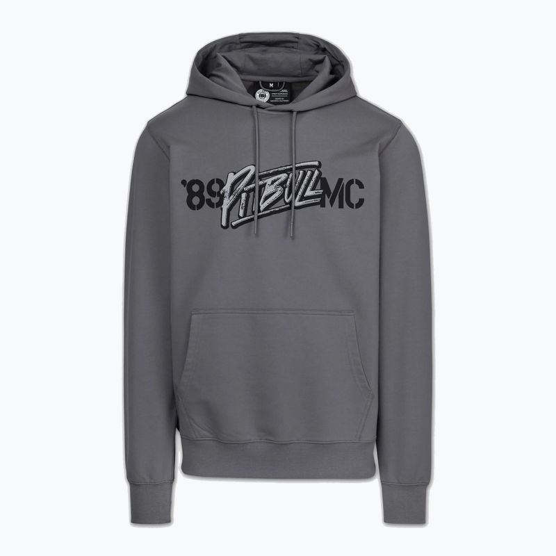 Vyriškas džemperis Pitbull MC Sweatshirt Hooded graphite 5