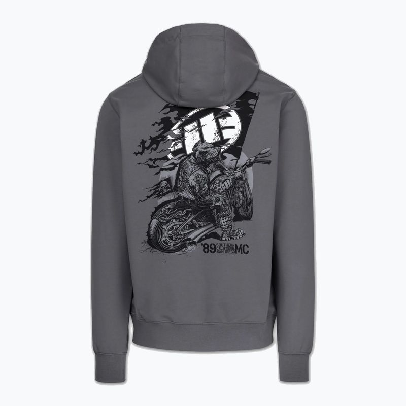 Vyriškas džemperis Pitbull MC Sweatshirt Hooded graphite 6
