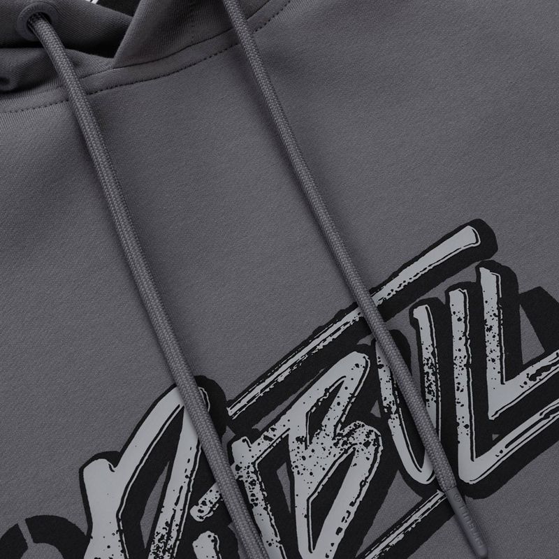 Vyriškas džemperis Pitbull MC Sweatshirt Hooded graphite 7