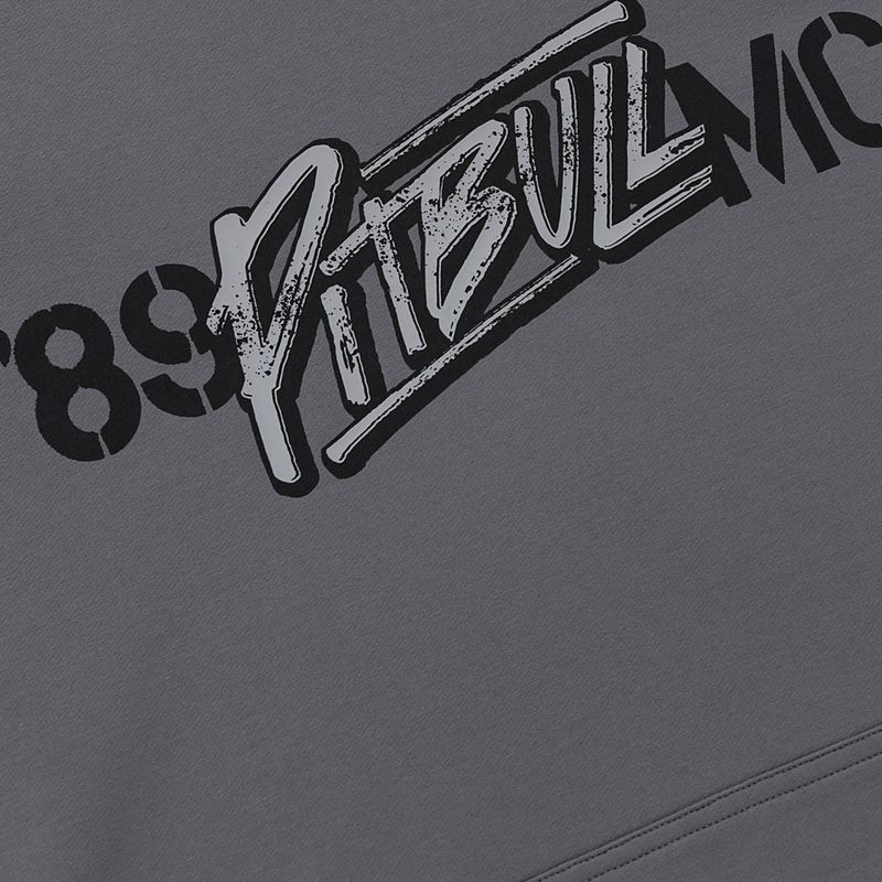 Vyriškas džemperis Pitbull MC Sweatshirt Hooded graphite 8