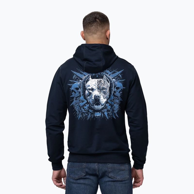 Vyriškas džemperis Pitbull World Sweatshirt Hooded dark navy 3