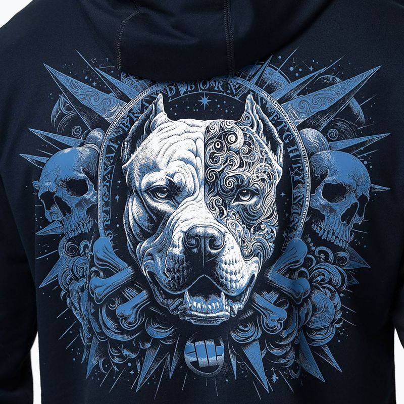 Vyriškas džemperis Pitbull World Sweatshirt Hooded dark navy 4