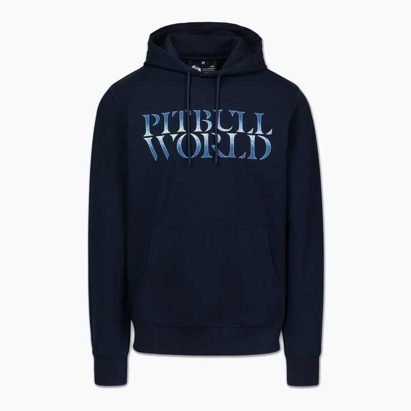 Vyriškas džemperis Pitbull World Sweatshirt Hooded dark navy 5