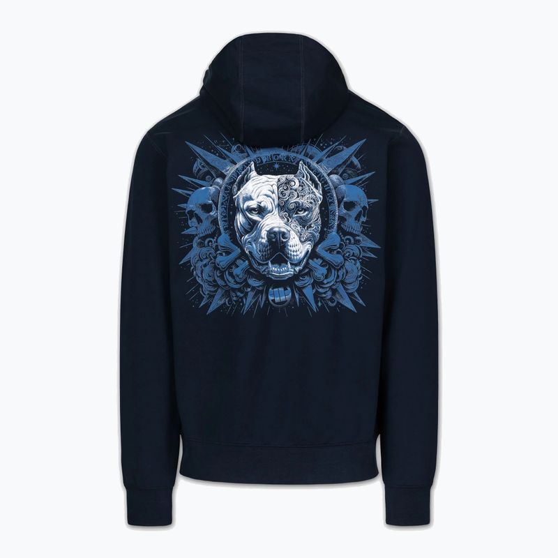 Vyriškas džemperis Pitbull World Sweatshirt Hooded dark navy 6