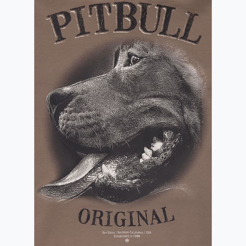 Vyriškas džemperis Pitbull Midnight Sweatshirt Hooded brown savana 13