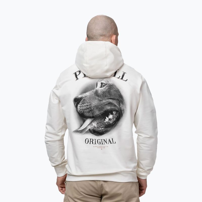 Vyriškas džemperis Pitbull Midnight Sweatshirt Hooded off white 3