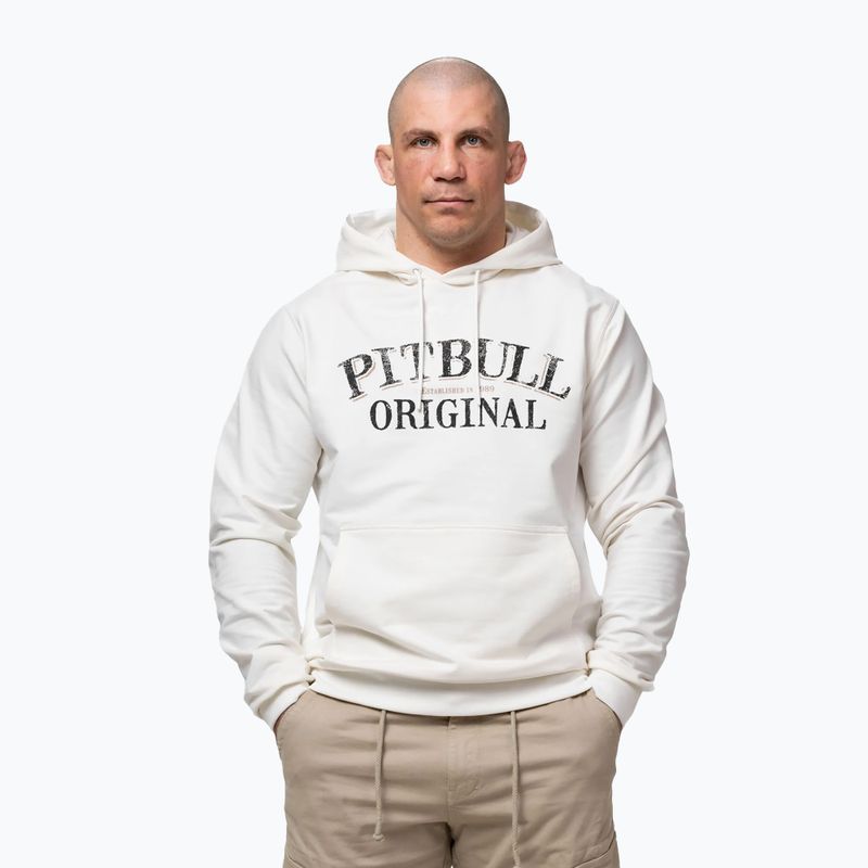 Vyriškas džemperis Pitbull Midnight Sweatshirt Hooded off white 5