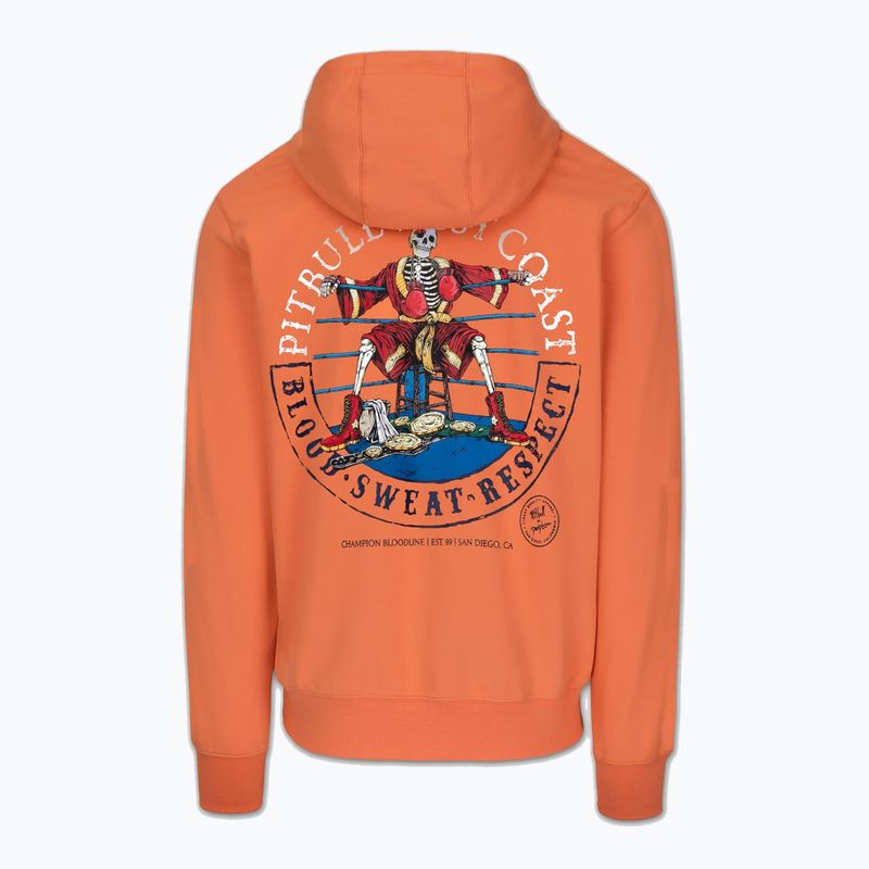 Vyriškas džemperis Pitbull Bloodline 2 Sweatshirt Hooded fluo orange 6