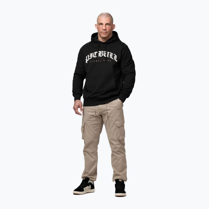 Vyriškas džemperis Pitbull Tatto Hooded black 2