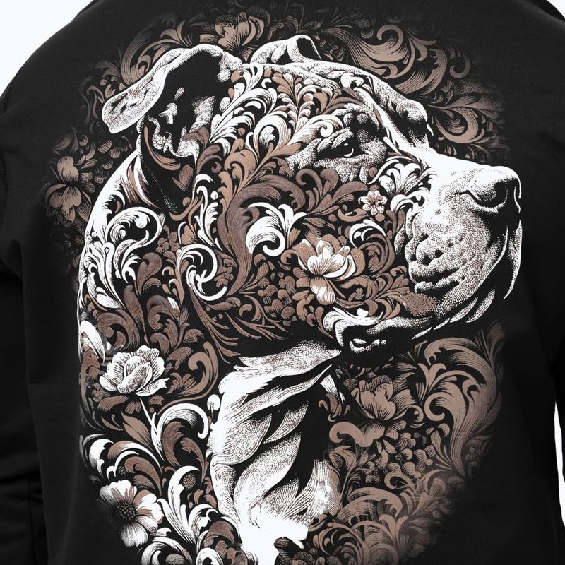 Vyriškas džemperis Pitbull Tatto Hooded black 4