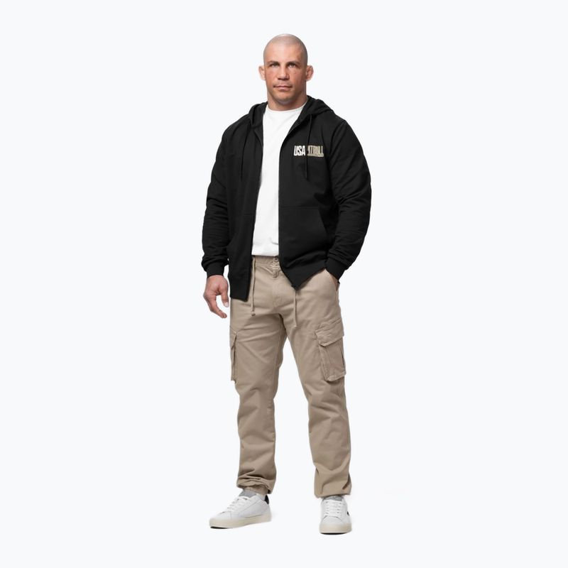 Vyriškas džemperis Pitbull USA Hooded Zip black 2