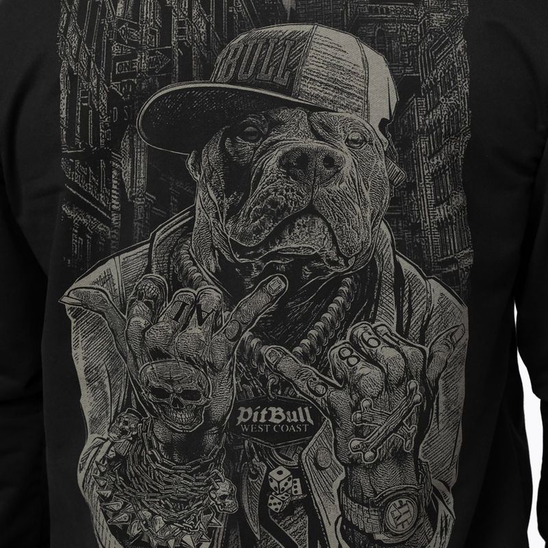 Vyriškas džemperis Pitbull USA Hooded Zip black 5