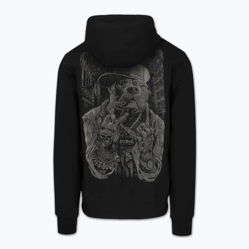 Vyriškas džemperis Pitbull USA Hooded Zip black 7
