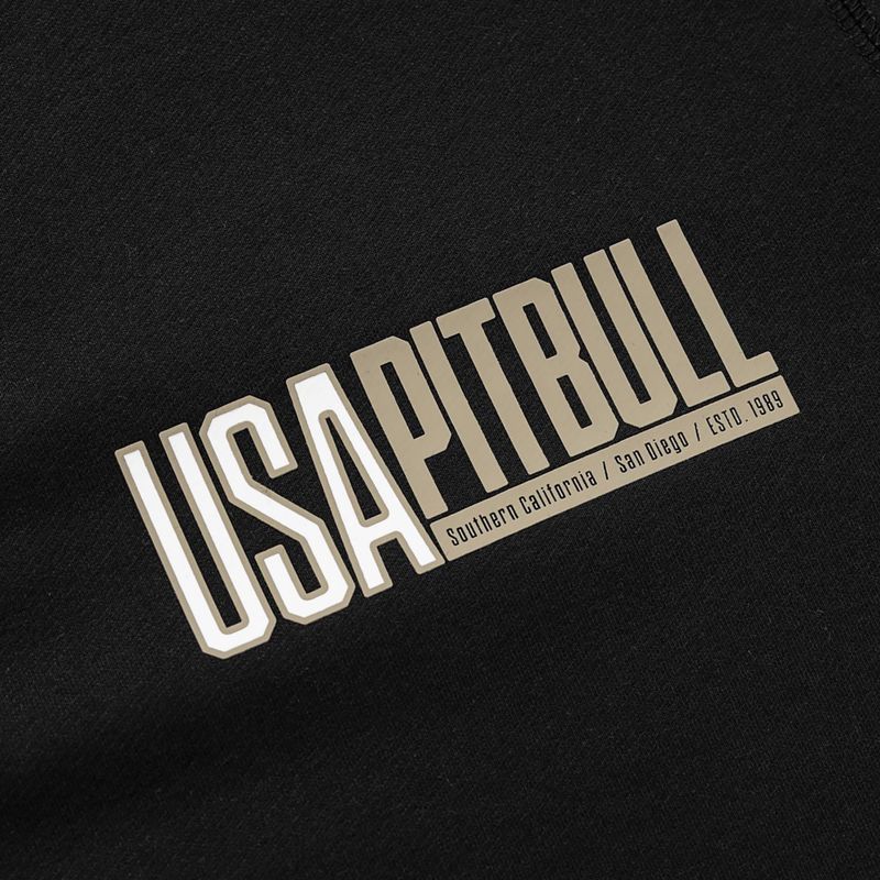 Vyriškas džemperis Pitbull USA Hooded Zip black 9