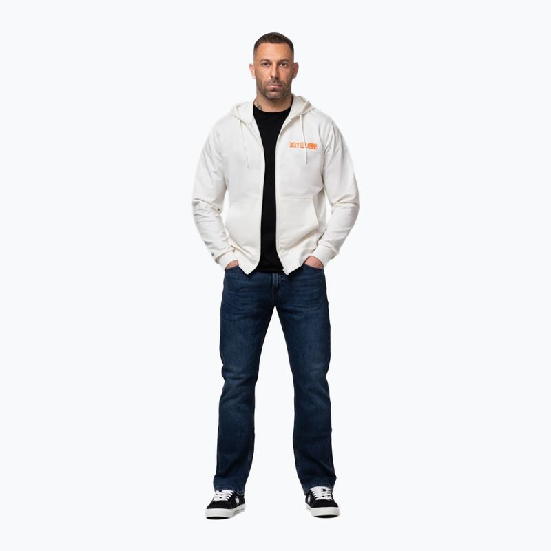 Vyriškas džemperis Pitbull Blacky Sweatshirt Zip Hooded off white 2