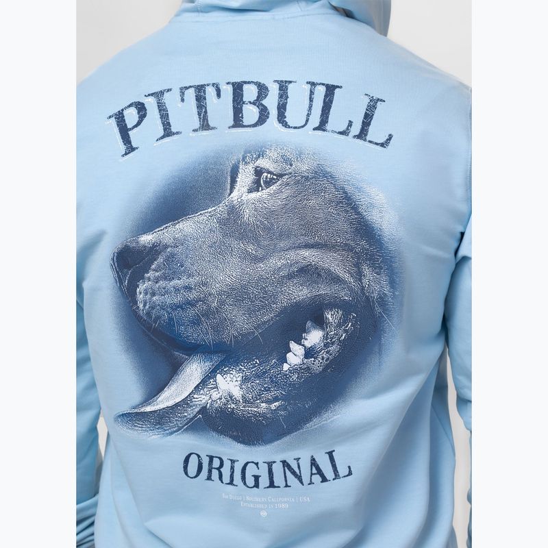 Vyriškas džemperis Pitbull Midnight Sweatshirt Zip Hooded sky blue 5