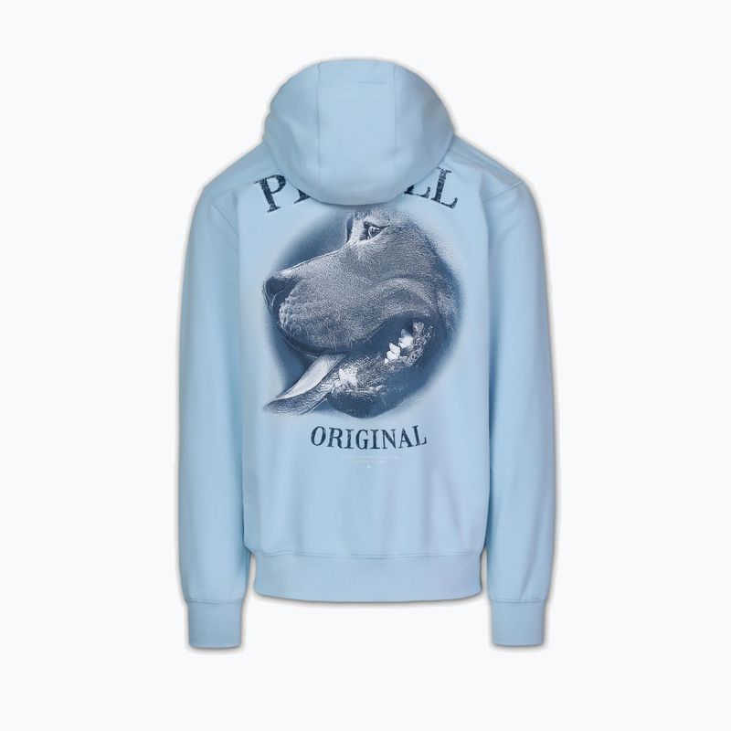 Vyriškas džemperis Pitbull Midnight Sweatshirt Zip Hooded sky blue 7