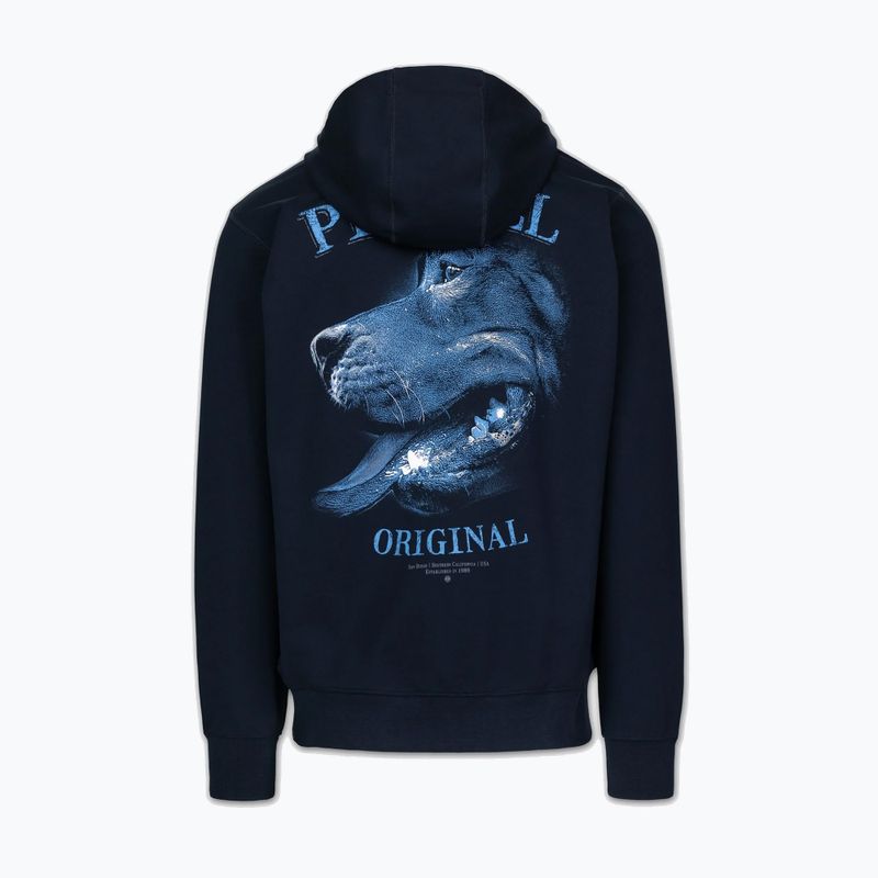 Vyriškas džemperis Pitbull Midnight Sweatshirt Zip Hooded dark navy 7