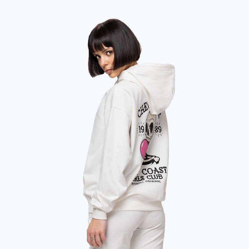 Moteriškas džemperis Pitbull Chew On This Hooded off white 5