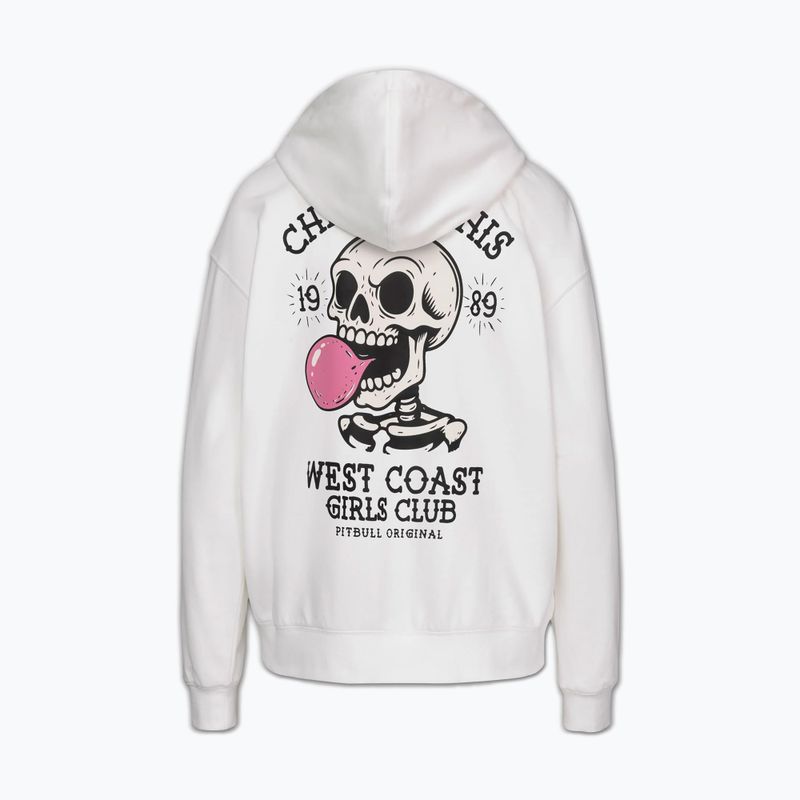 Moteriškas džemperis Pitbull Chew On This Hooded off white 7