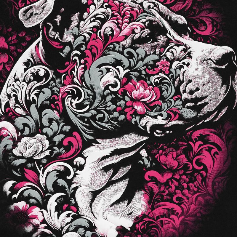 Moteriškas džemperis Pitbull Tatto Hooded black 7