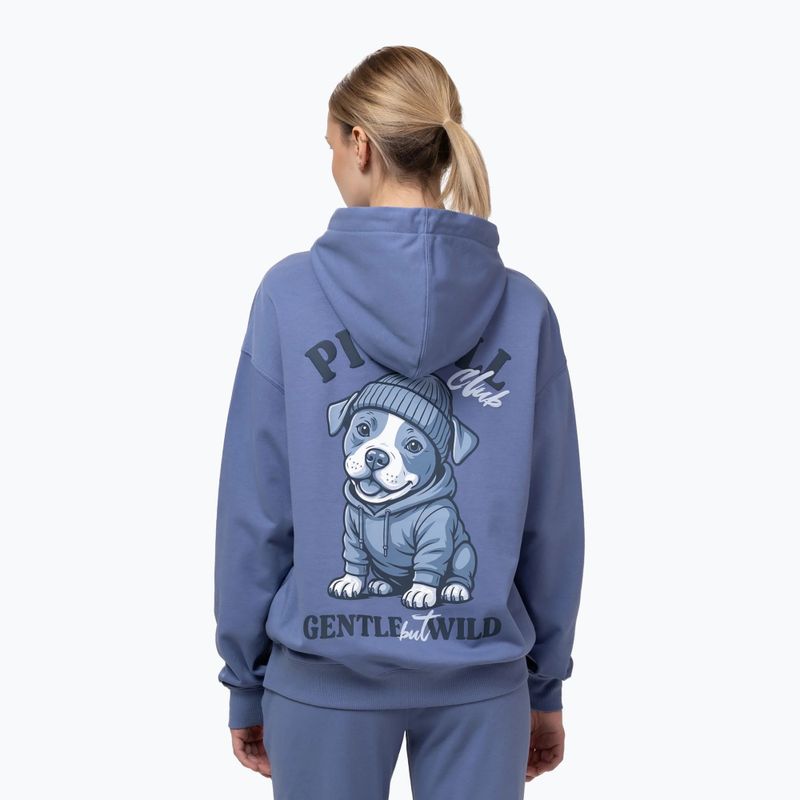 Moteriškas džemperis Pitbull Gentle But Wild Sweatshirt Hooded blue jeans 3