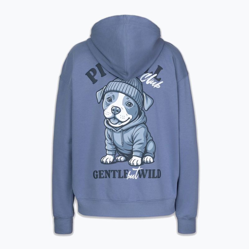 Moteriškas džemperis Pitbull Gentle But Wild Sweatshirt Hooded blue jeans 5