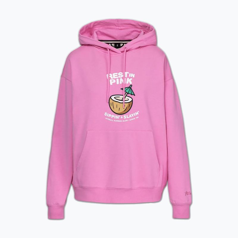Moteriškas džemperis Pitbull Rest In Pink Hooded ice pink 4