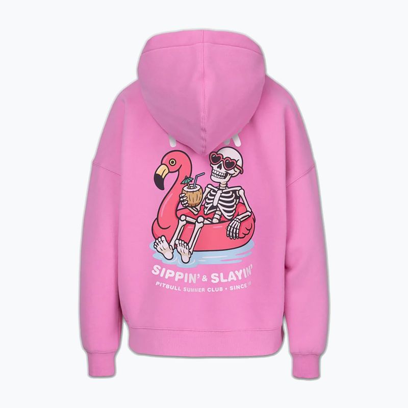 Moteriškas džemperis Pitbull Rest In Pink Hooded ice pink 5