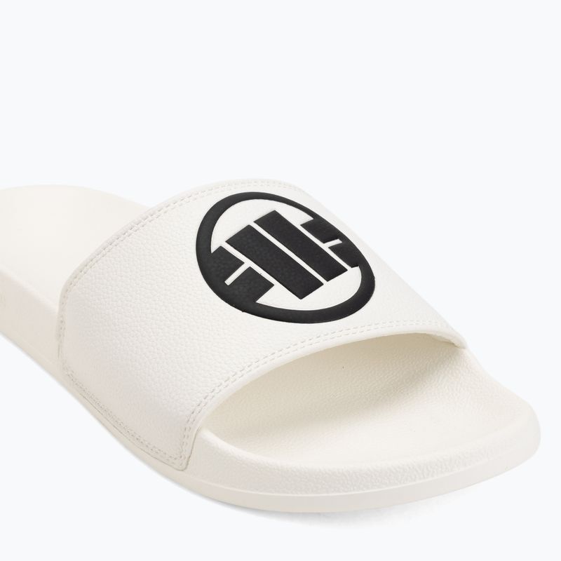 Vyriškos šlepetės Pitbull Logo white 7