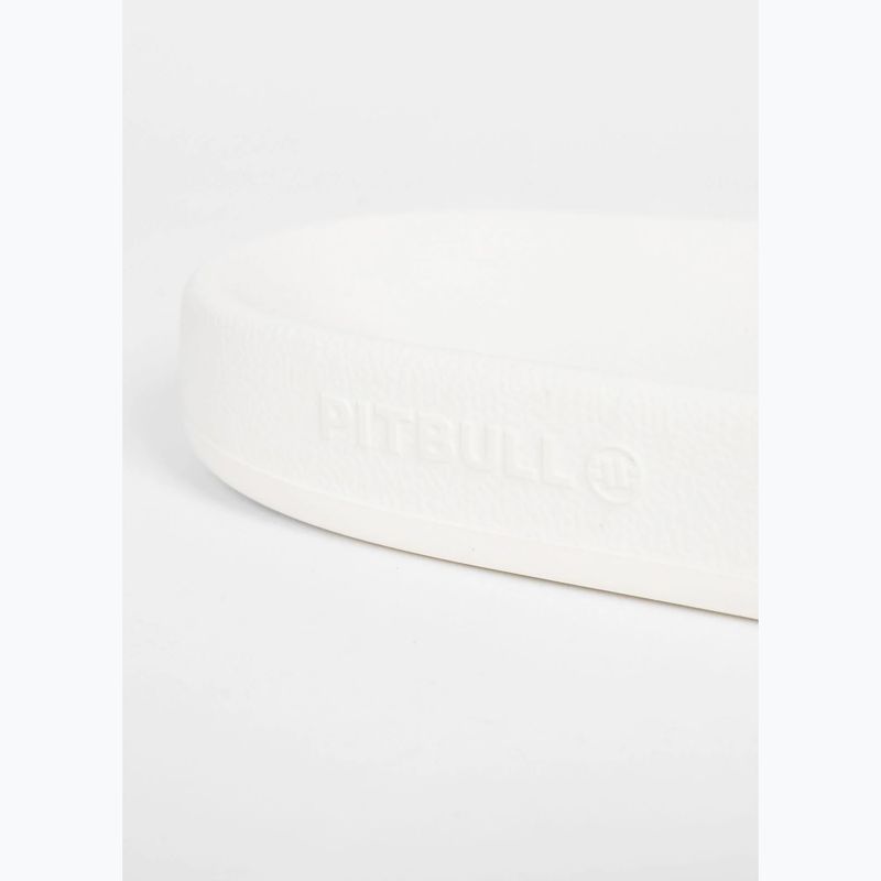 Vyriškos šlepetės Pitbull Logo white 5