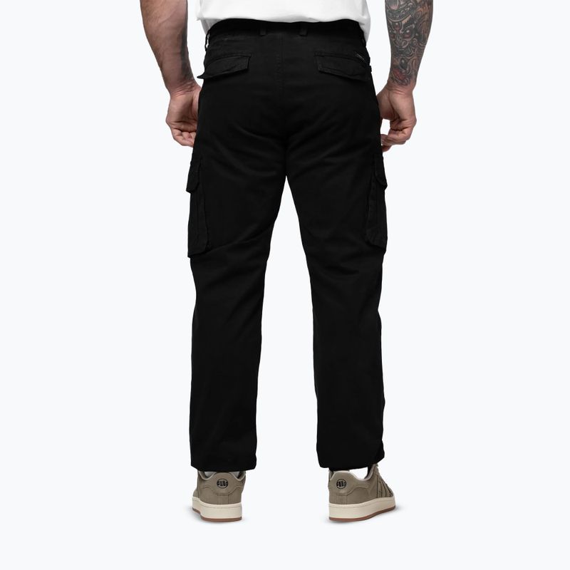 Vyriškos kelnės Pitbull Proctor Drawstring Jogger Cargo black 3