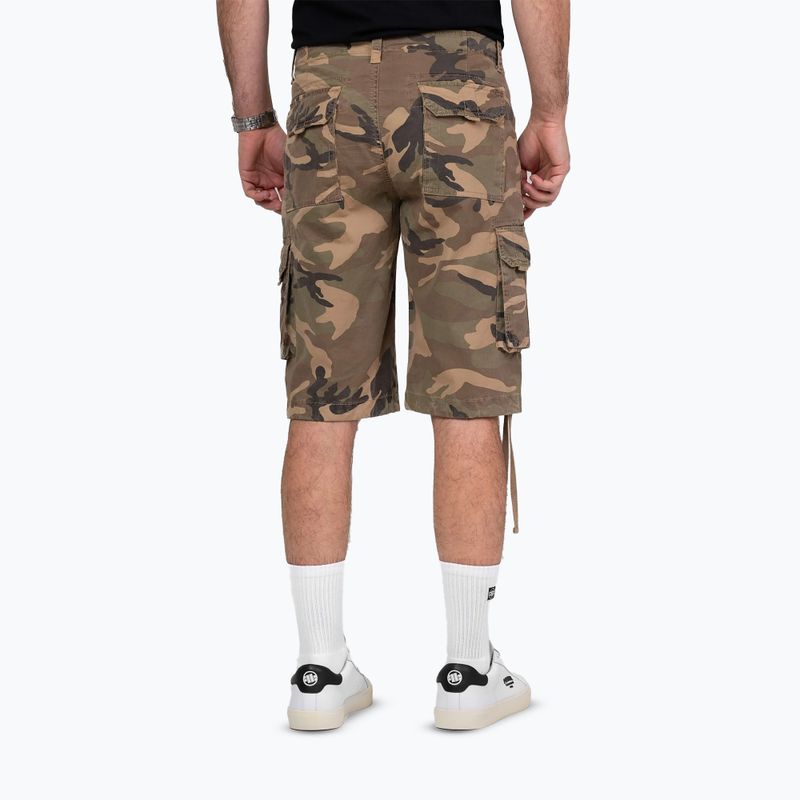 Vyriški šortai Pitbull Volmer Long Cargo camo 2