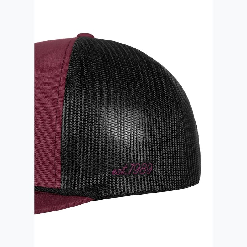 Vyriška kepurė su snapeliu Pitbull Original 1989 burgundy/black 6