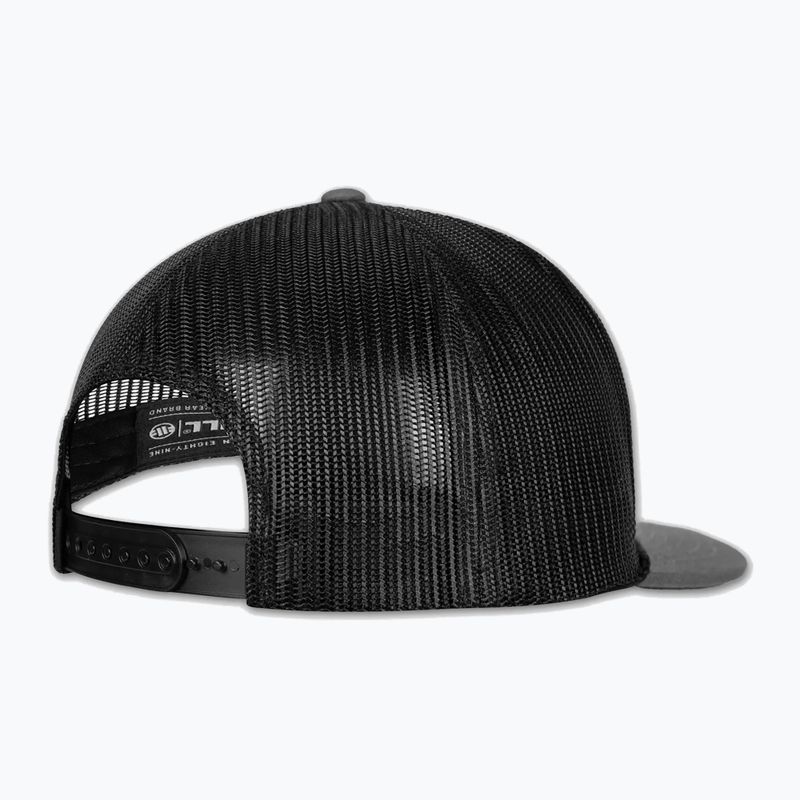 Vyriška kepurė su snapeliu Pitbull Original 1989 grey/black 2