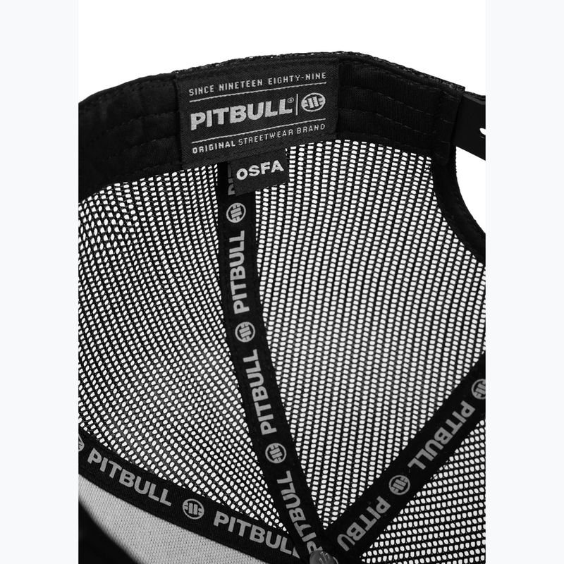Vyriška kepurė su snapeliu Pitbull Original 1989 grey/black 8