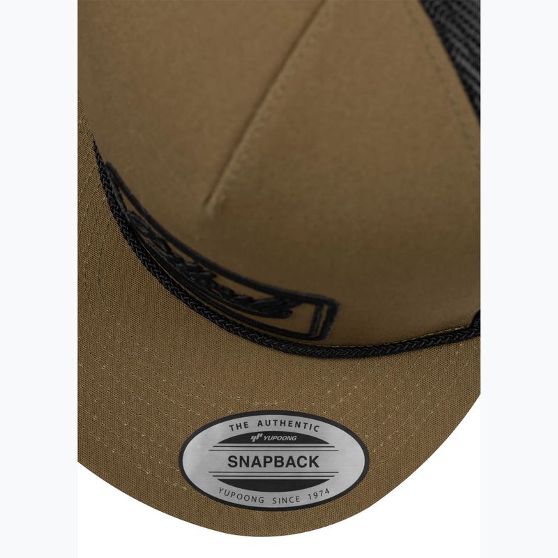 Vyriška kepurė su snapeliu Pitbull Original 1989 dark olive/black 4