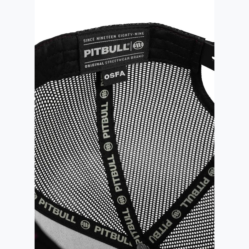Vyriška kepurė su snapeliu Pitbull Original 1989 dark olive/black 8